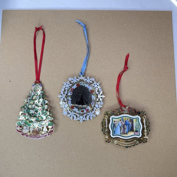 3 X The White House Historical Association Christmas Ornaments 2008 09 - 11 - Picture 2 of 11